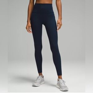 Lululemon Dark Blue Leggings 28’ Size 4